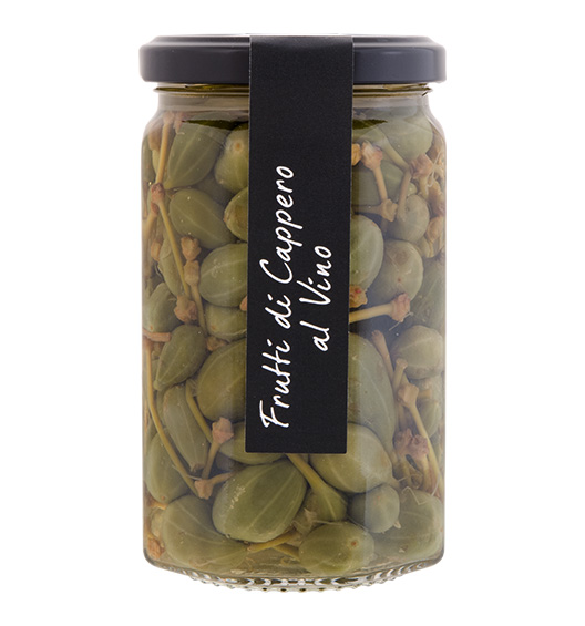 Kapernäpfel in Wein